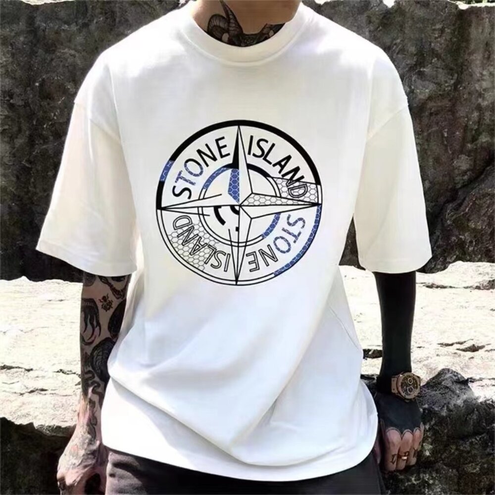 stone island retro short sleeves